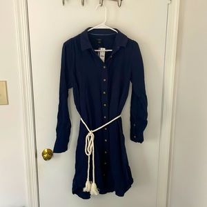Navy Blue Jcrew dress
